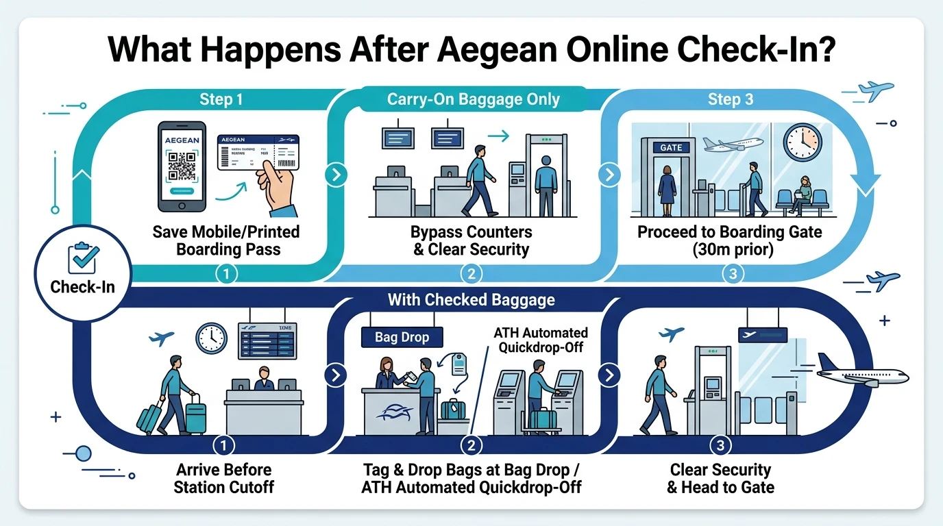 What Happens After Aegean Online Check-In
