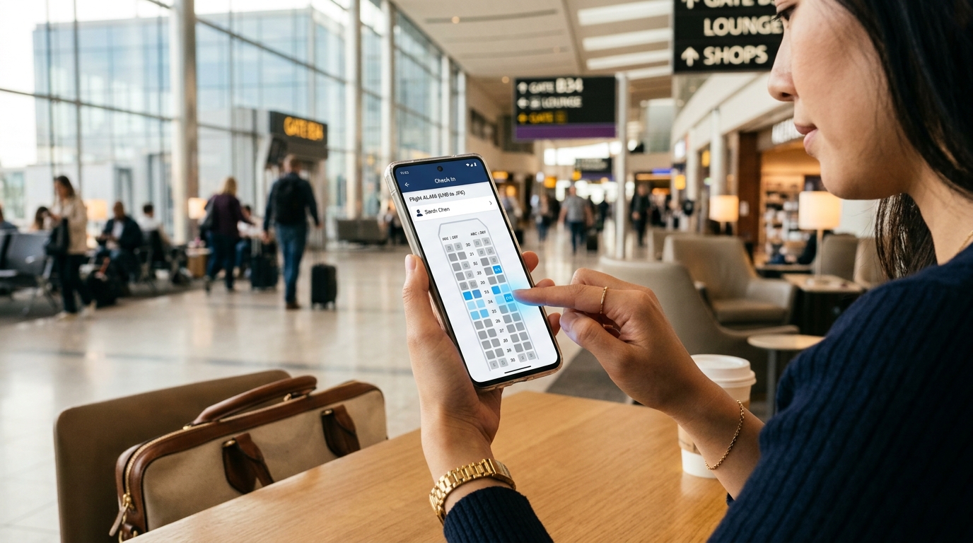 Aegean Airlines Mobile Check-In & Seat Selection