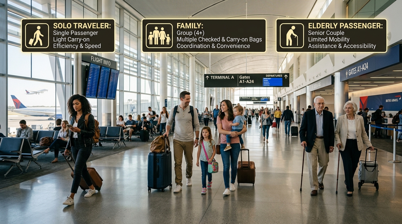 Guide to planning airport arrival time for different international travel situations