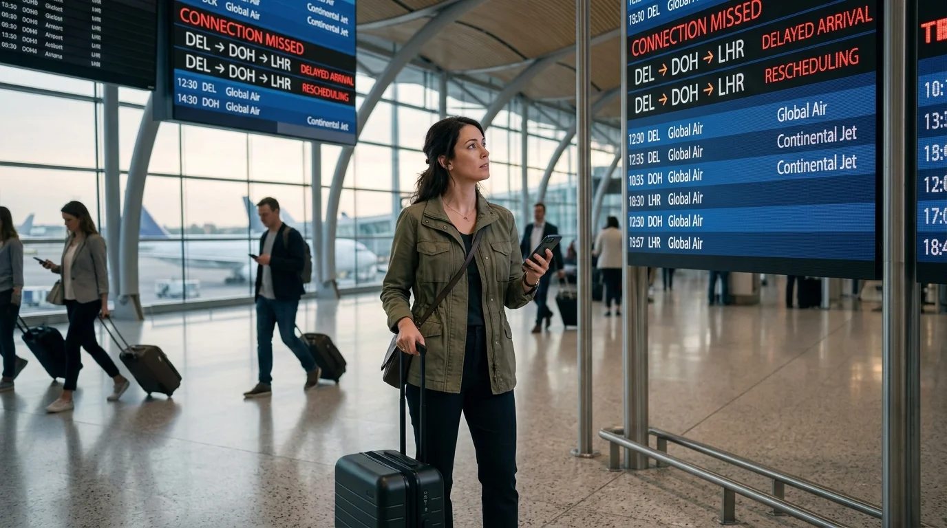 What Happens If You Miss a Connecting Flight? What to Do